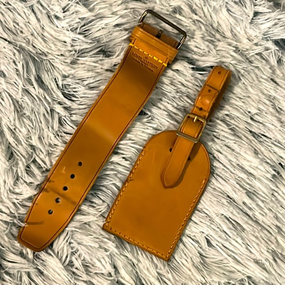 Louis Vuitton Other - LOUIS VUITTON Luggage Tag and Strap (L1)